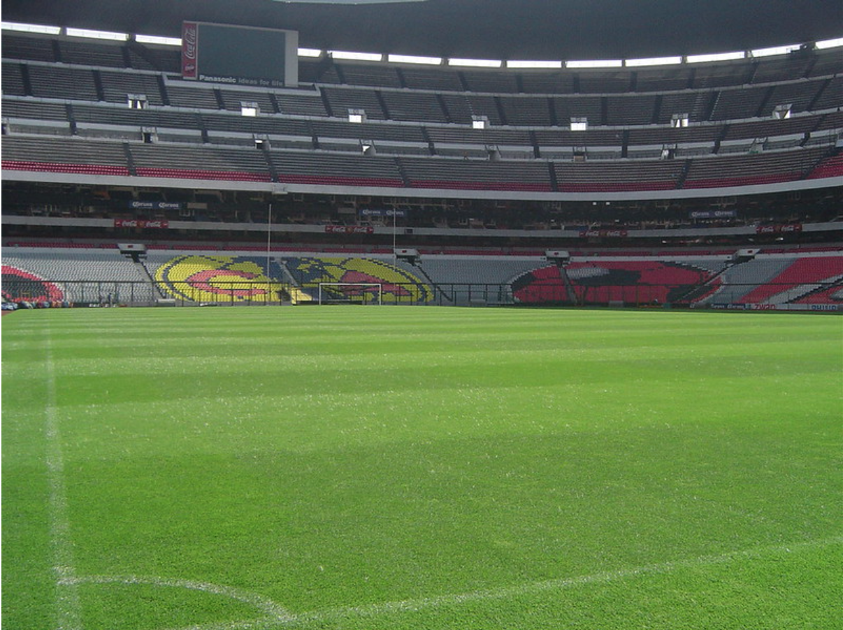 El Estadio Azteca de la Ciudad de México